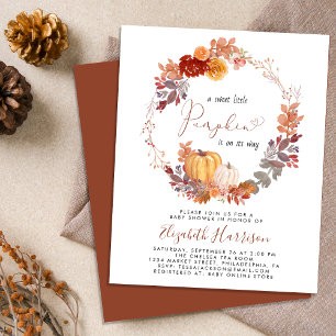 Lámina Invitación de Baby Shower a la cubertería de calab