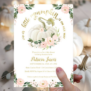 Lámina Invitación de Baby Shower de Presupuesto para Pequ