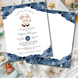 Lámina Invitación de Baby Shower de Presupuesto para Taur