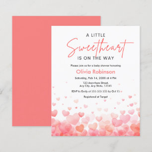 Lámina Invitación de Baby Shower Presupuesto Un Poco Quer