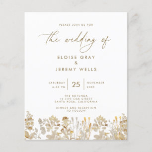 Lámina Invitación de Boda   Bella