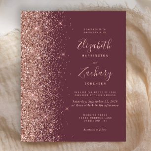 Lámina Invitación de boda con presupuesto limitado en ros
