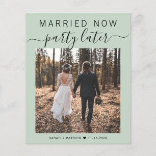 Lámina Invitación de Boda del sabio fotográfico para la e