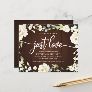 Lámina Invitación de Boda Económica Sin Adornos Florales