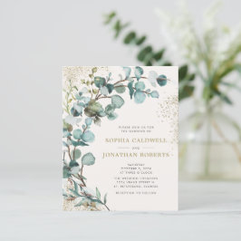 Lámina Invitación de Boda Presupuesto Todo en Uno Eucalip