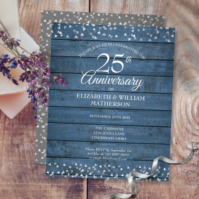 Lámina Invitación de Bodas de Plata de 25 Aniversario Rús (Subido por el creador)