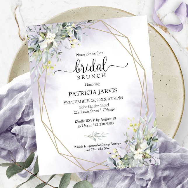 Lámina Invitación de brunch de novias para el presupuesto (Subido por el creador)