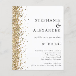 Lámina Invitación de casamiento de código QR blanco Purpu