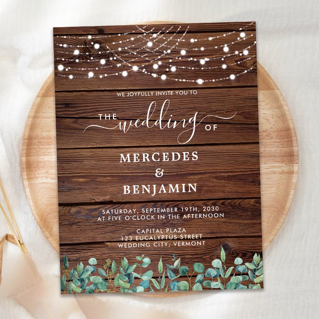 Lámina Invitación de casamiento de código QR para las luc (Subido por el creador)