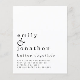 Lámina Invitación de compromiso de un mejor presupuesto