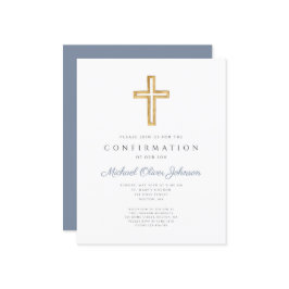 Lámina Invitación de confirmación de Budget Blue Cross Bo