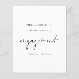 Lámina Invitación de contratación de fotografías con scri