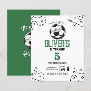 Lámina Invitación de cumpleaños a las tácticas modernas d
