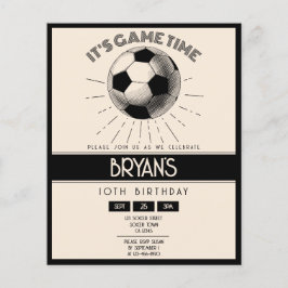 Lámina Invitación de cumpleaños a un simple presupuesto d