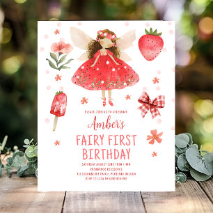Lámina Invitación de cumpleaños al primer presupuesto de 