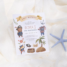 Lámina Invitación de Cumpleaños de Presupuesto para Fiest