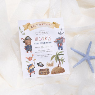 Lámina Invitación de Cumpleaños de Presupuesto para Fiest