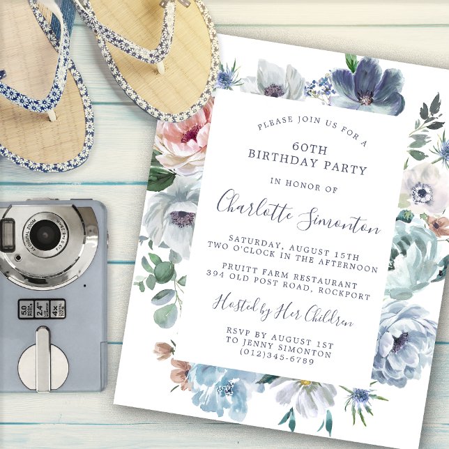 Lámina Invitación de cumpleaños número 60 de Budget Dusty (Subido por el creador)