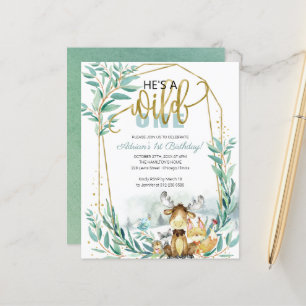 Lámina Invitación de Cumpleaños Número Uno Presupuesto  É
