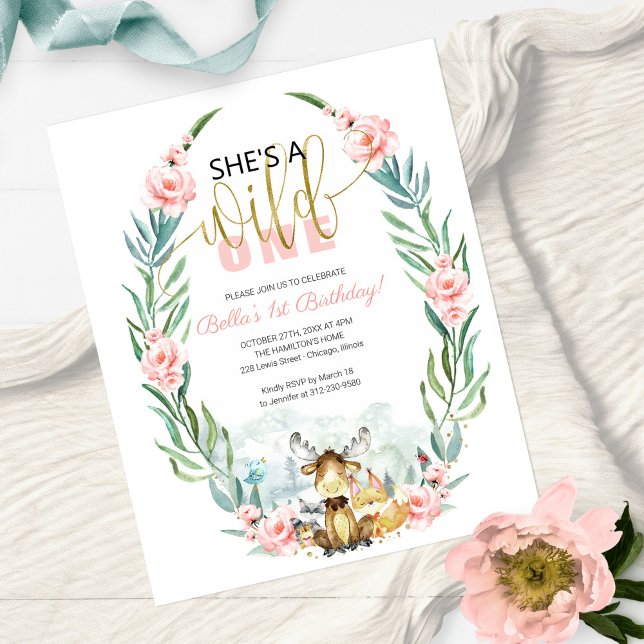 Lámina Invitación de Cumpleaños Número Uno Presupuesto El (Subido por el creador)