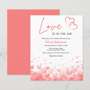Lámina Invitación de Despedida de Soltera Budget Love is 