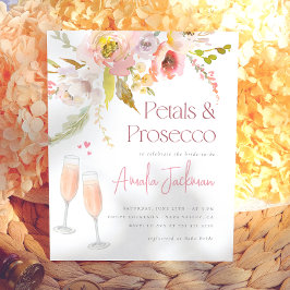 Lámina Invitación de Despedida de Soltera Floral Petals &