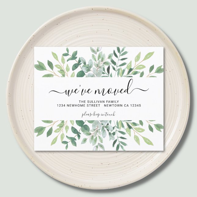 Lámina Invitación de follaje Minimalista presupuestado (Subido por el creador)