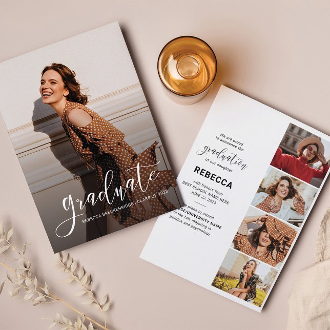 Lámina Invitación de Graduación 2025 de fotos de grado (Subido por el creador)