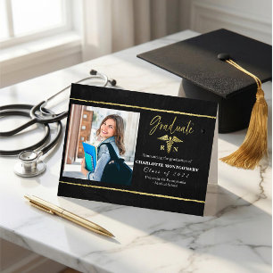 Lámina Invitación de Graduación de Enfermero Presupuestar