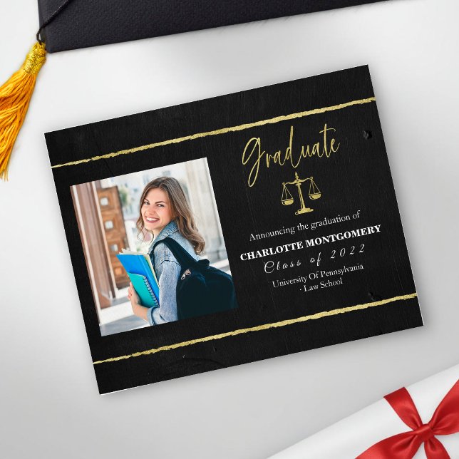 Lámina Invitación de Graduación de Foto de la Escuela de  (Subido por el creador)