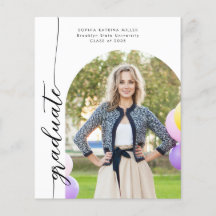 Invitación de Graduación de Foto del Arco de Presu