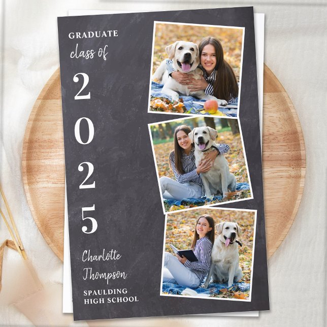 Lámina Invitación de Graduación de Foto Rústica Presupues (Subido por el creador)