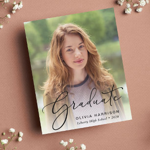 Lámina Invitación de graduación de guión gráfico de presu