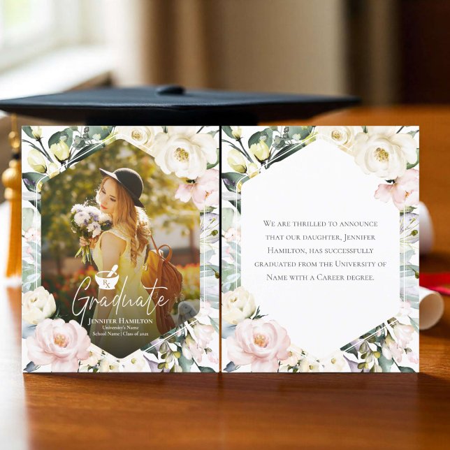 Lámina Invitación de Graduación de la Escuela de Farmacia (Subido por el creador)