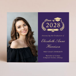 Lámina Invitación de Graduación de la Escuela de Fotograf