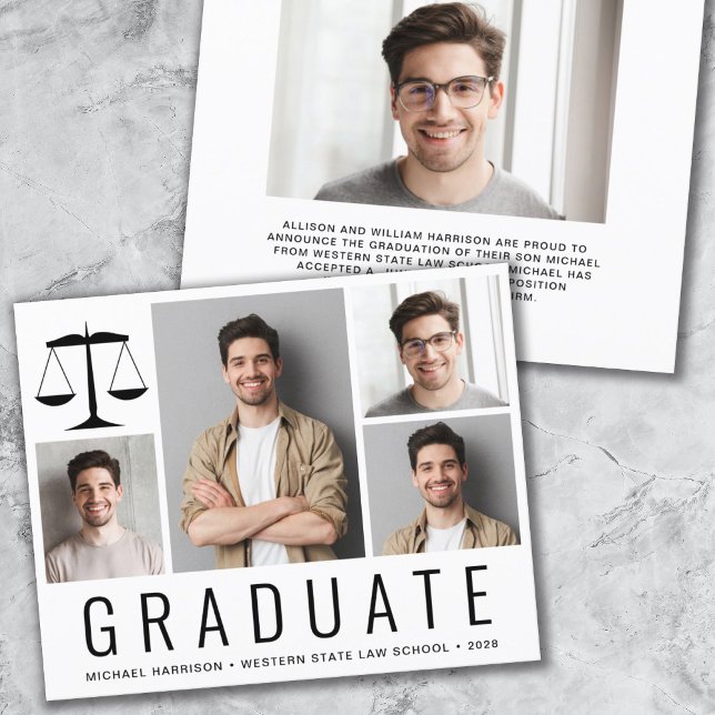 Lámina Invitación de graduación de la Facultad de Derecho (Subido por el creador)