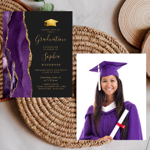 Lámina Invitación de Graduación Presupuestaria de Ágata P