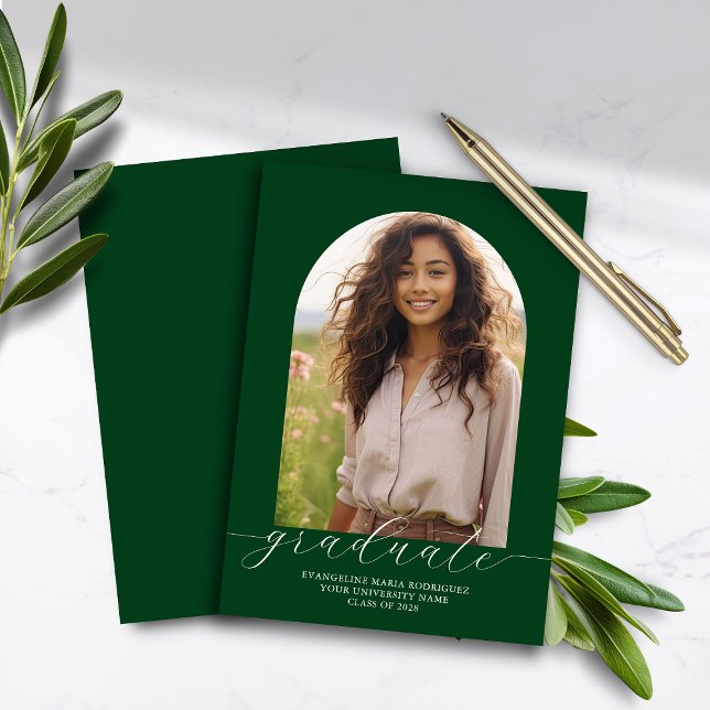 Lámina Invitación de Graduación Presupuestaria Foto Arco  (Subido por el creador)