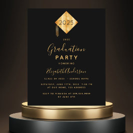 Lámina Invitación de graduación presupuesto 2023 fiesta n