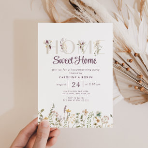 Lámina invitación de inauguración de casa de flores silve