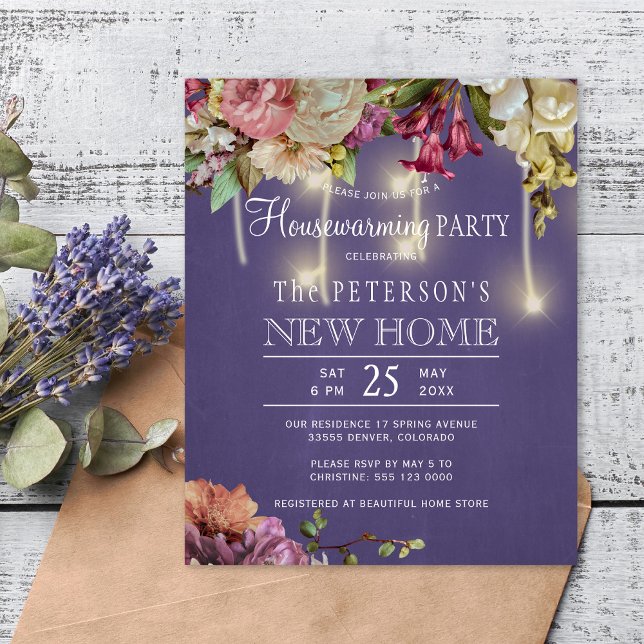 Lámina Invitación de la fiesta de bienvenida floral de pr (Subido por el creador)