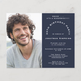 Lámina Invitación de la Marina de Fiesta Sorpresiva 30 de