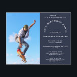 Lámina Invitación de la marina Fiesta sorpresa 16th Budge<br><div class="desc">Una alternativa de valor por dinero BUDGET en un tamaño menor de 4, 5 x 5, 6" de peso semibrillante de 110 libras, que es de espesor similar al de una postal (sin embargo, no es adecuado para usar como postal). POR FAVOR, TENGA EN CUENTA QUE HAY UNA invitación por...</div>