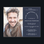 Lámina Invitación de la marina Fiesta sorpresa 21st Budge<br><div class="desc">Una alternativa de valor por dinero BUDGET en un tamaño menor de 4, 5 x 5, 6" de peso semibrillante de 110 libras, que es de espesor similar al de una postal (sin embargo, no es adecuado para usar como postal). POR FAVOR, TENGA EN CUENTA QUE HAY UNA invitación por...</div>