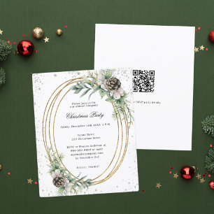 Lámina Invitación de la Parte a Navidades de la compañía