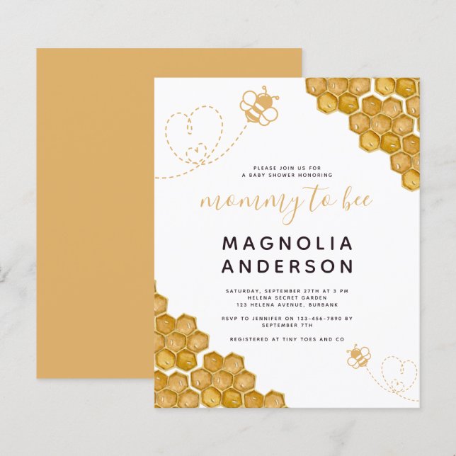 Lámina Invitación de Mamá Presupuestaria a Adherirse a Ba (Anverso / Reverso)