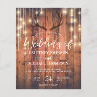Invitación de matrimonio para iluminación de caden