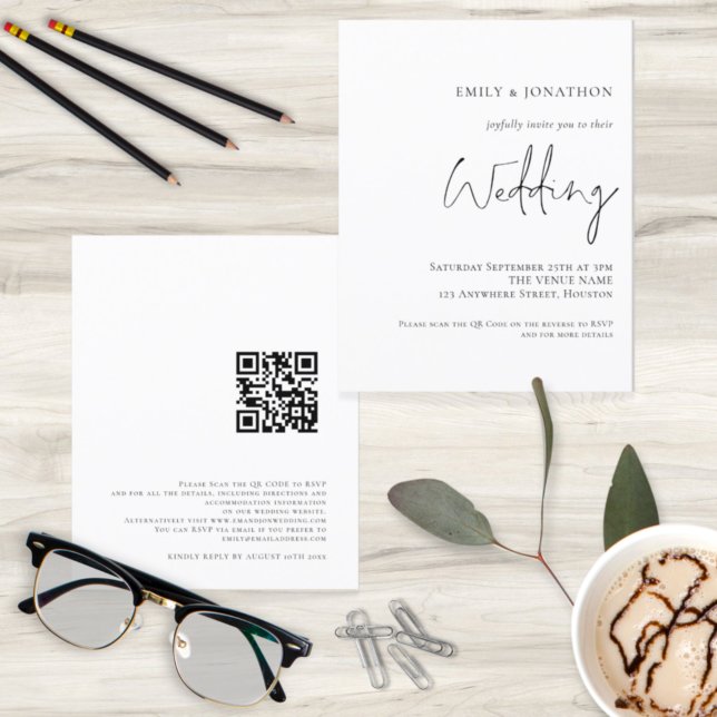 Lámina Invitación de matrimonio para tipografía de código (Subido por el creador)