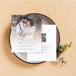 Lámina Invitación de matrimonio por superposición de foto