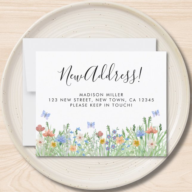 Lámina Invitación de movimiento floral de dirección nueva (Subido por el creador)